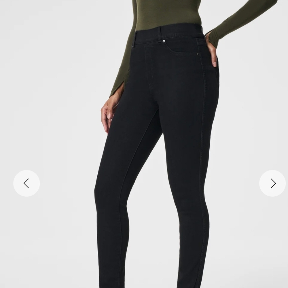 SPANX Women's Classic Black Skinny Jeans
